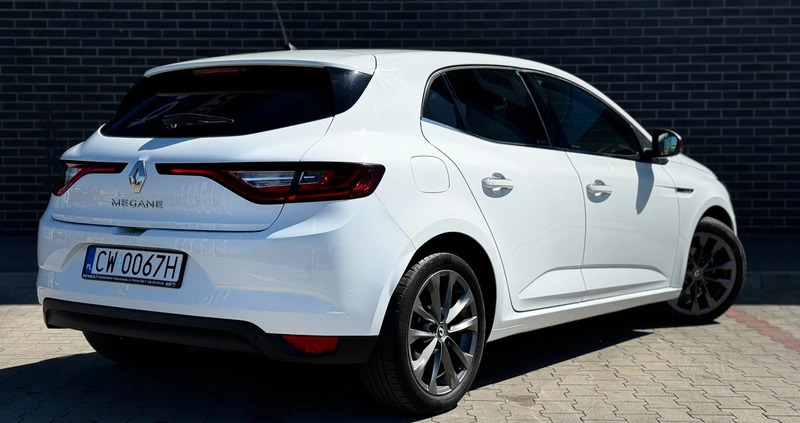 Renault Megane cena 45800 przebieg: 77400, rok produkcji 2017 z Włocławek małe 436
